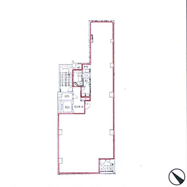 クレグラン新橋Ⅲ5F 間取り図