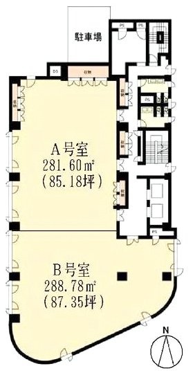 荒井ビルA 間取り図