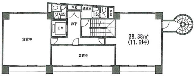 柏野ビル3 間取り図