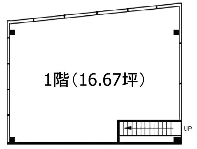 マガザン浅草十二階1F 間取り図