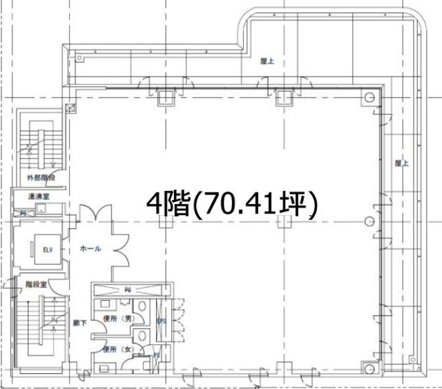 三喜ビル4F 間取り図