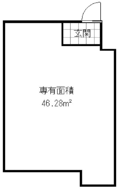 Sビル1F 間取り図