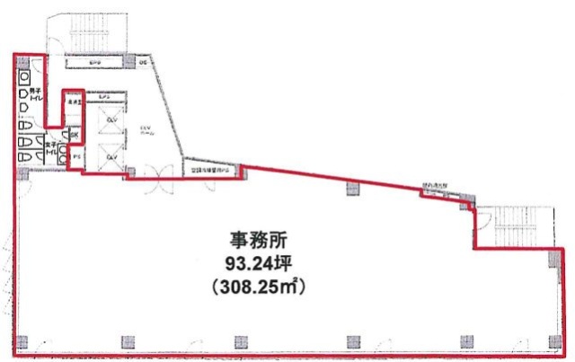 相模屋本社ビル3F 間取り図