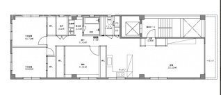 大鐵ビル5F 間取り図