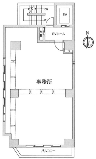 E.ANNEXビル3F 間取り図