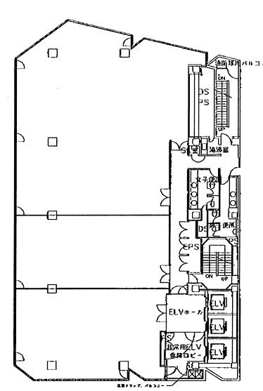 新横浜第二センタービル7F 間取り図