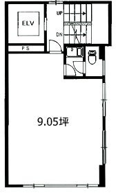 渡辺ビル3F 間取り図