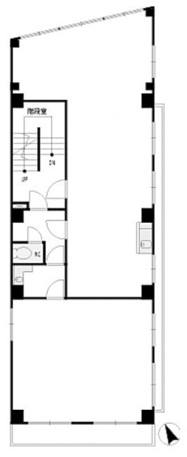 河村ビル2F 間取り図