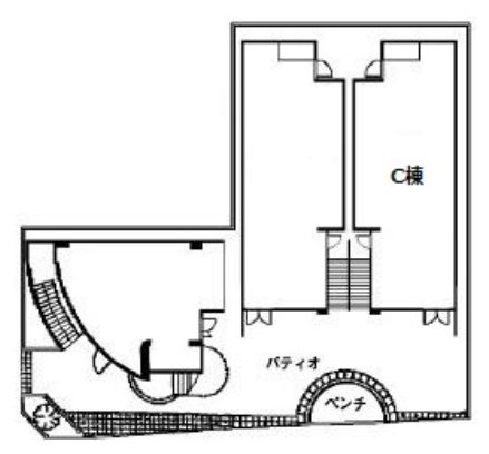 VORT神宮前Ⅱ C棟1F 間取り図