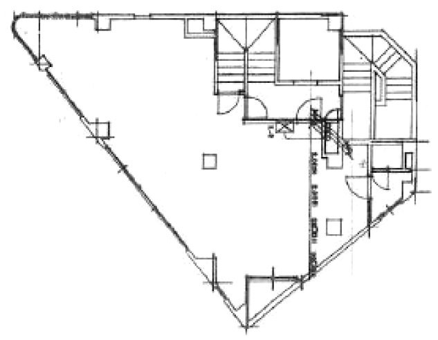 富士見台ビル4F 間取り図