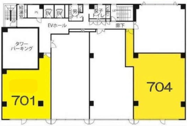 光正第2ビル701 間取り図