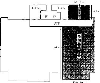 東興本社ビル6F 間取り図