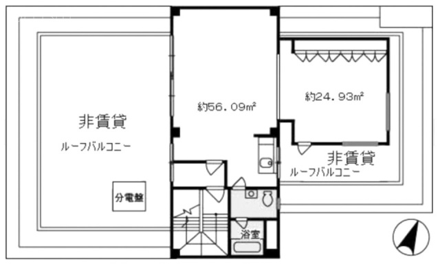 ワールド物産ビル4F 間取り図