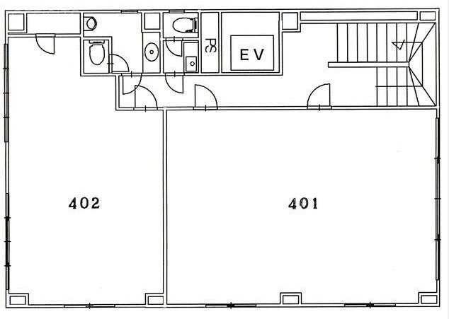 第2鈴勘ビル402 間取り図