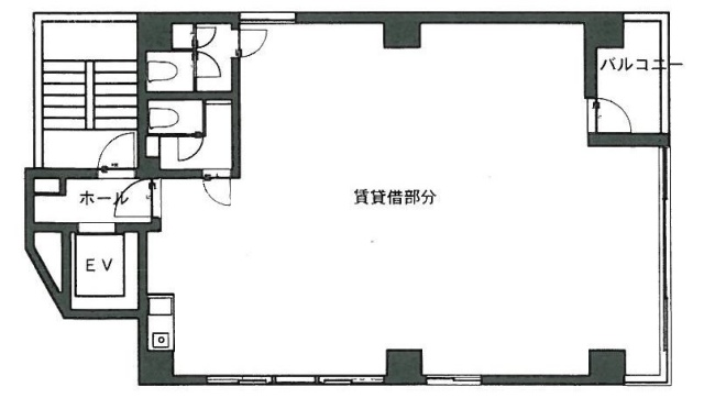 ゼネラルビル恵比寿西5F 間取り図