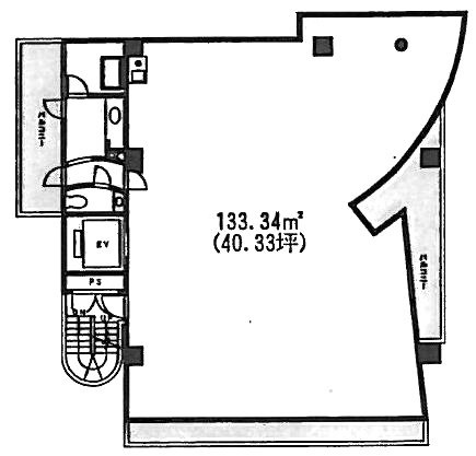 大森ラルタビル10F 間取り図