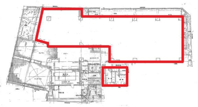 プライム高田馬場4丁目ビル1F 間取り図