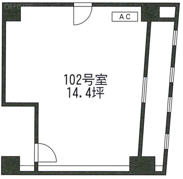 清紅ビル102 間取り図