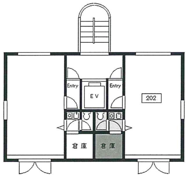 オフィスアイ202 間取り図