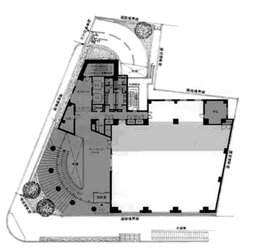 青山安田ビル1F 間取り図