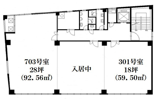 加瀬ビル201301 間取り図