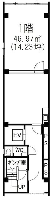 KT鍛冶町ビル1F 間取り図