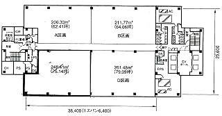 東京都健康プラザ(ハイジア)14F 間取り図