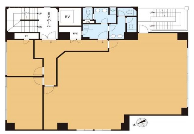 VORT茅場町イースト7F 間取り図