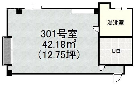 五月女(さおとめ)ビル301 間取り図