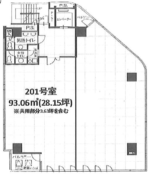 パインフィールドビル201 間取り図