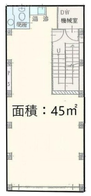 新宿御苑前ビル302 間取り図