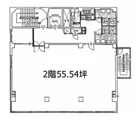 下北沢分館2F 間取り図