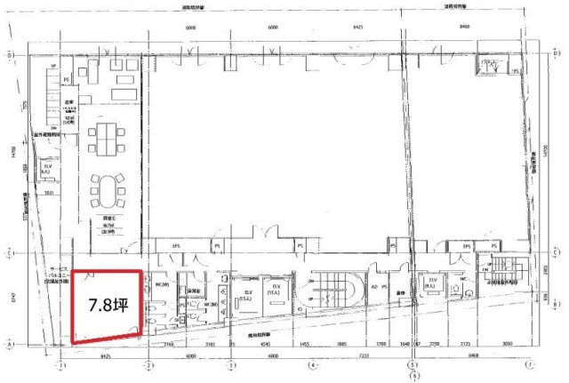 第3タカビルH 間取り図