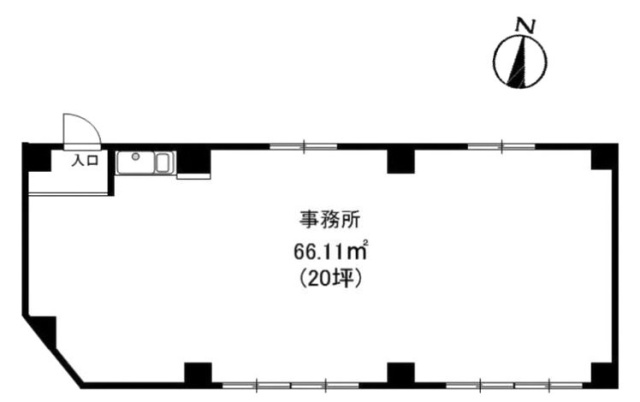 木下第二ビル302 間取り図