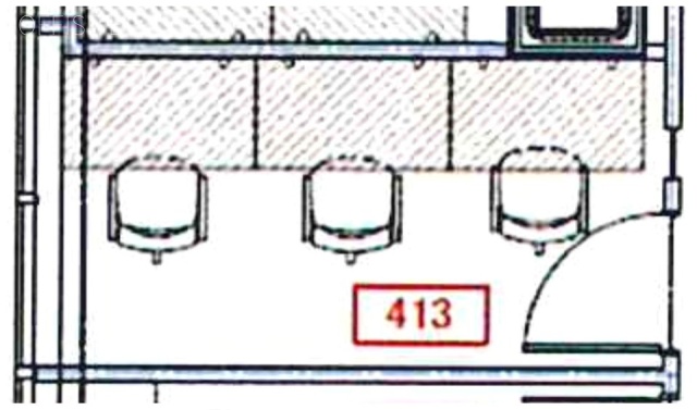 GYB秋葉原(秋葉原南ビジネスセンター)413 間取り図