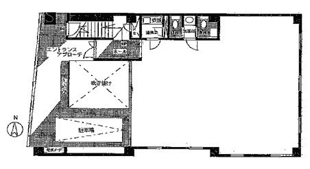 石川ビル1F 間取り図