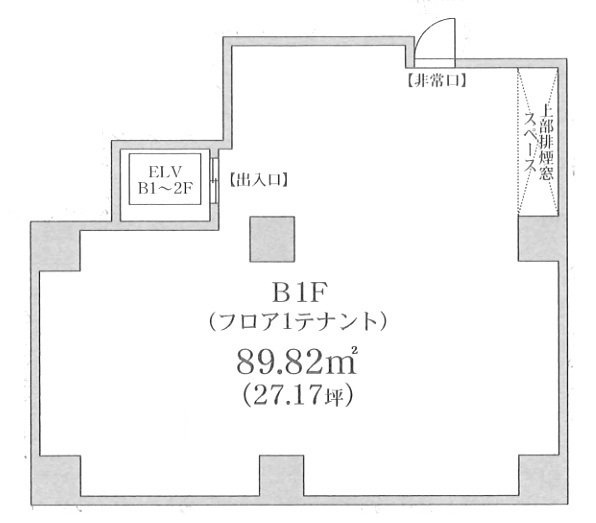 ザ・レジデンス東京駅前B1F 間取り図
