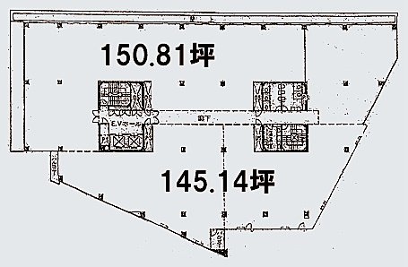 東京富山会館ビルディング6F 間取り図