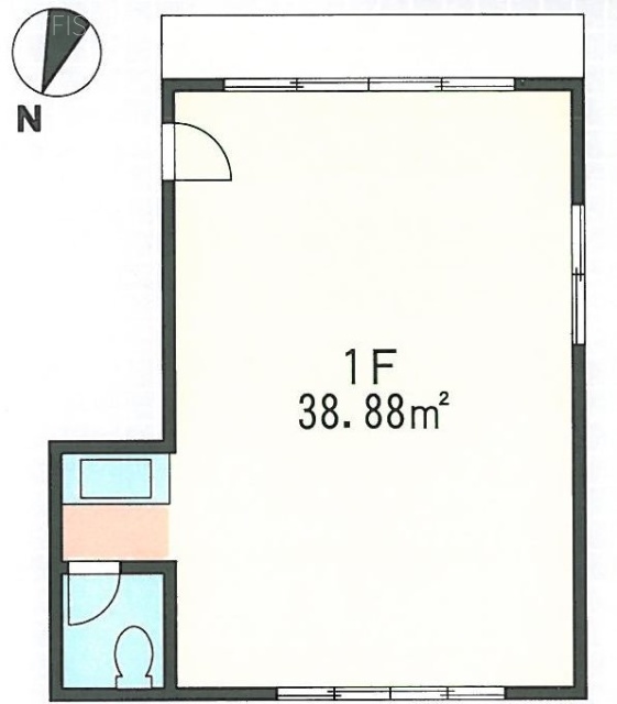 堀ビル1F 間取り図