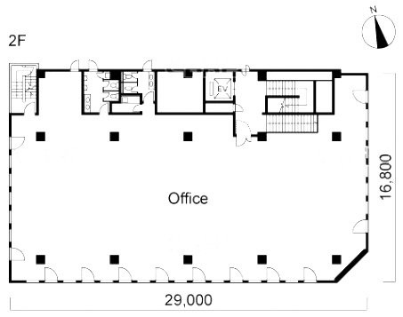 AーRISE御徒町2F 間取り図