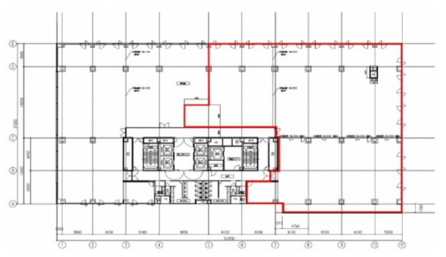 SOUTH GATE新宿3F 間取り図