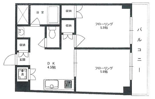 ティアラホームビル202 間取り図
