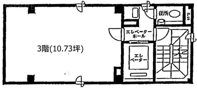 野本ビル3F 間取り図