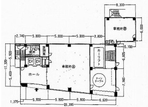 サンビル1F 間取り図