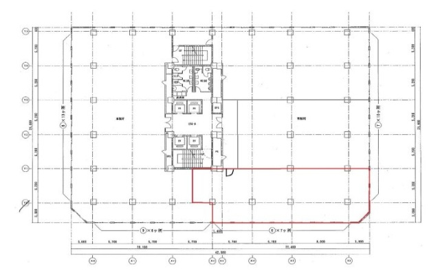 横浜東芝ビルA 間取り図