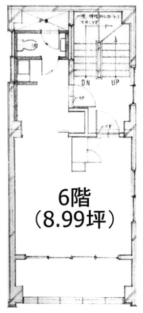 神崎ビル6F 間取り図
