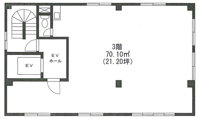 エクセル7ビル3F 間取り図