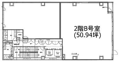 第5デリカビルB 間取り図