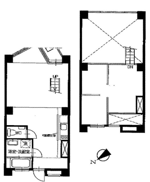 カーメルⅠ401 間取り図