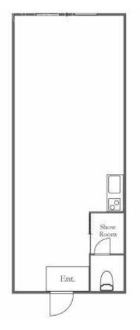 原宿タウンホーム401 間取り図